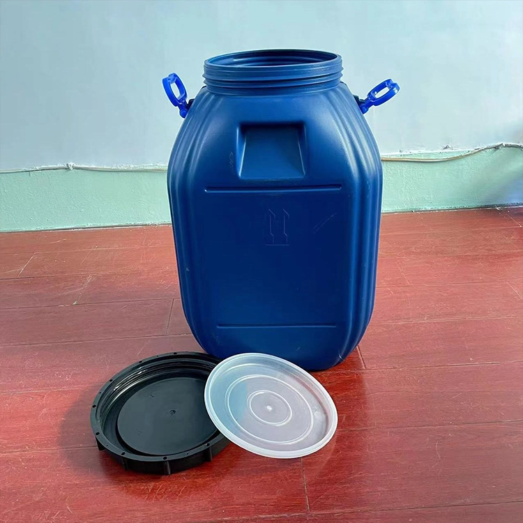 Tambor de água de 30L 50L 60L 120L com topo aberto azul em barris de plástico Com toque/toque