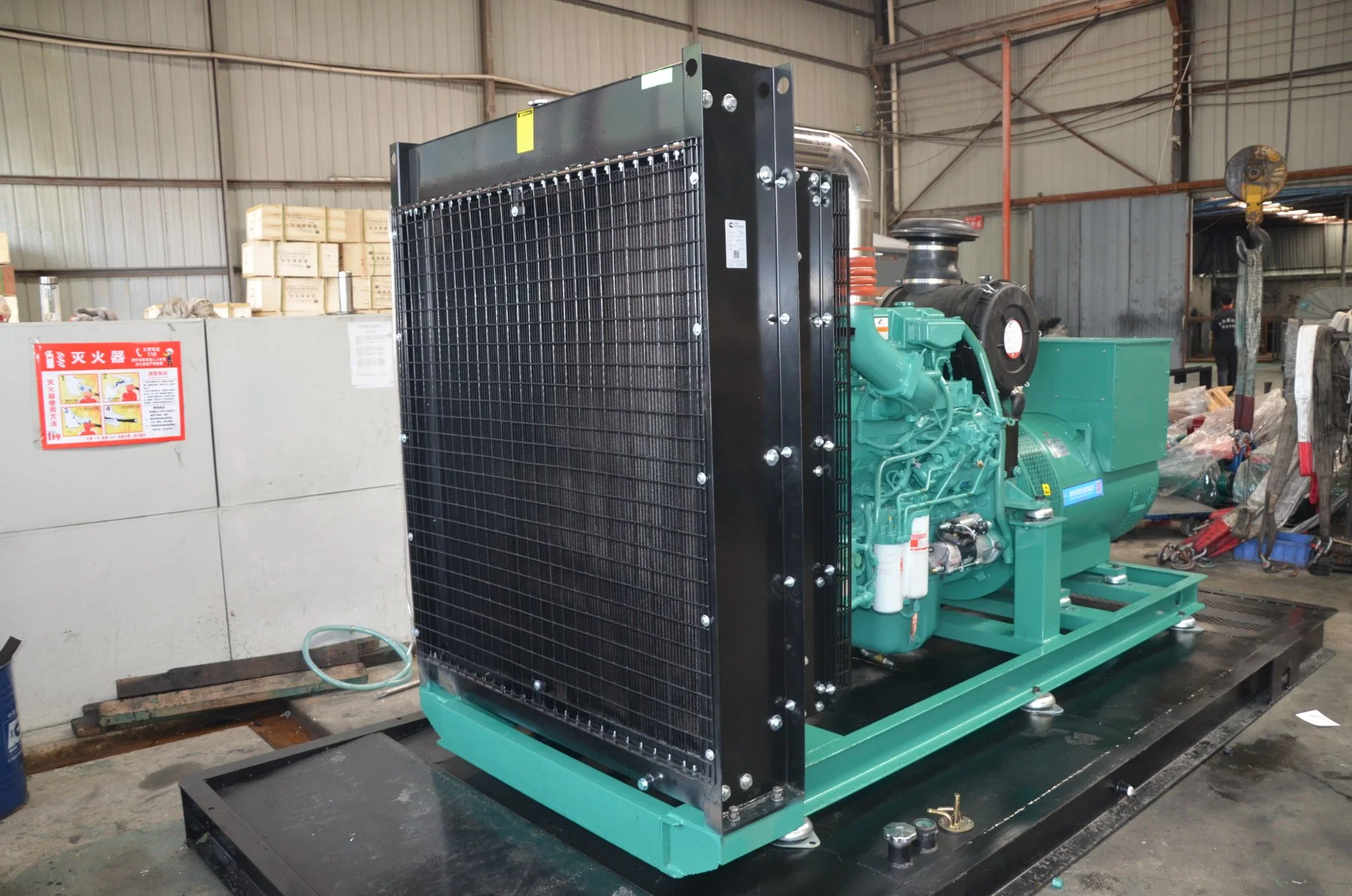 Wilba 400kw 500kVA Diesel Generator Powered by Cummins Qsz13-G3