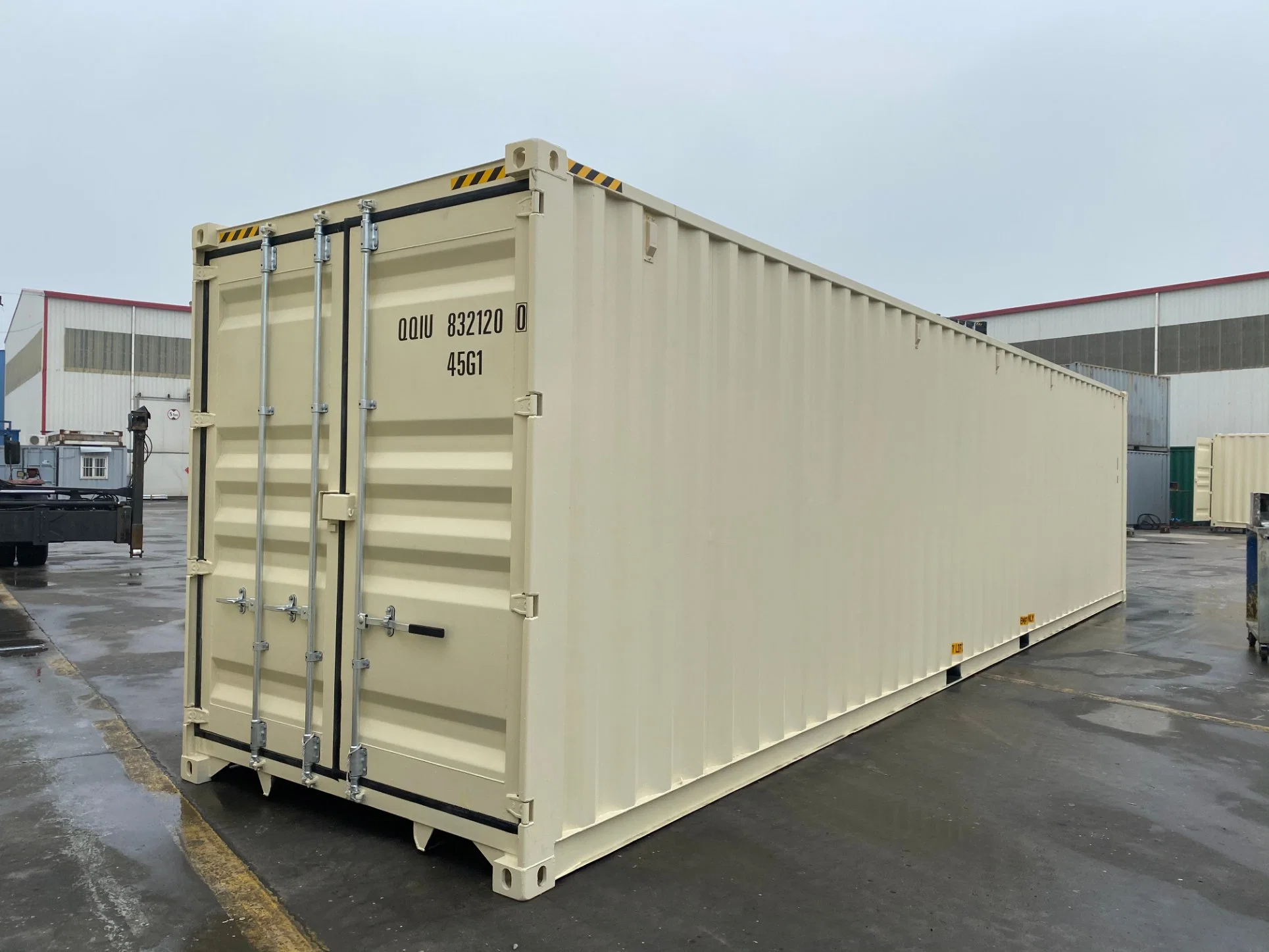 America Standard 40gp Customized Color Shipping Container