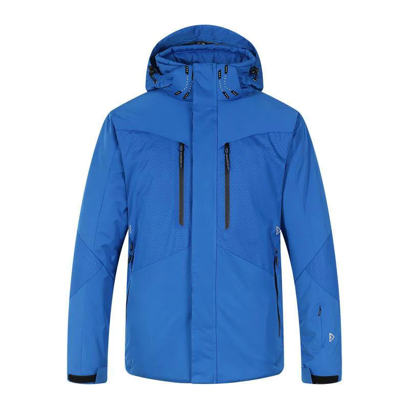 High quality/High cost performance  Winter Insulated Ski Jacket with Detachable Hood