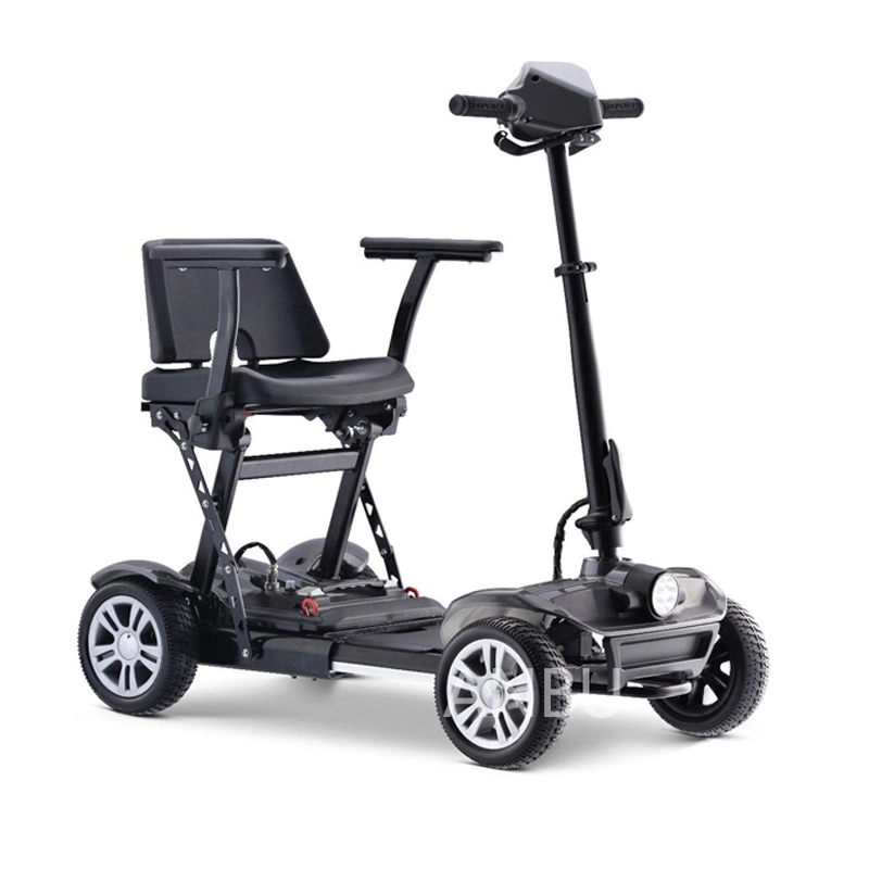 CE Foldable Mobility Scooter 4 Wheels Handicapped Electric Scooter