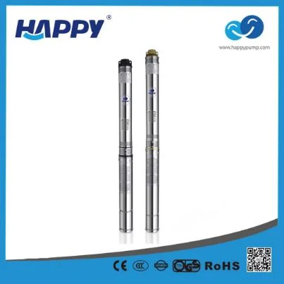 Hard Board Case Multistage Happy ISO9001 CE RoHS Gasoline Water Submersible Pump