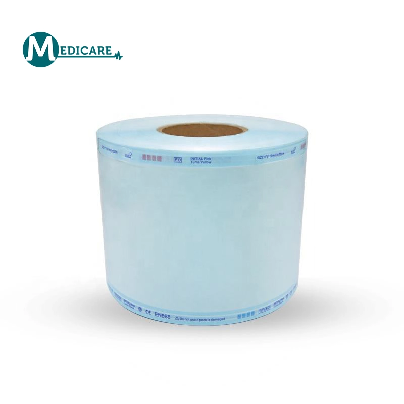 Disposable Sterilization Flat Reels Pouches for Hospital