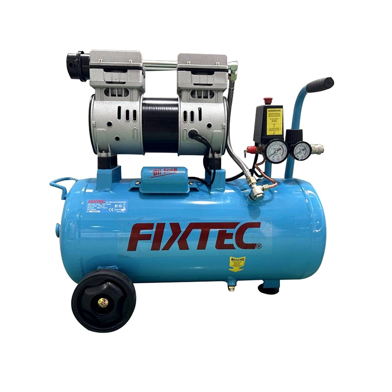 Fixtec China Manufacture 550W 10L 0.7HP Portable Industrial Outstanding Oil Free Air Compressor Machine