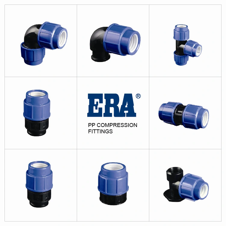 Era III PP Compression/Irrigation Fitting Male Thread Tee with Wras Certificated