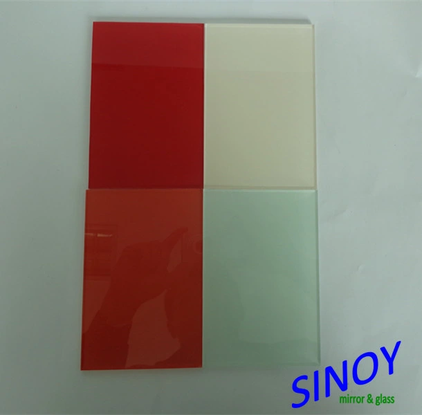 Hot! Shandong 5mm Glossy Lacquered Glass Back Painted Glass with Multiple Colors