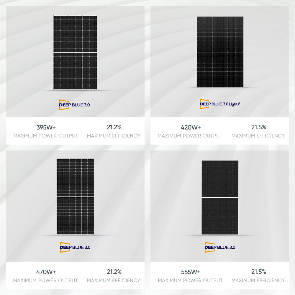 Ja Half Cell Solar Panel Cable 48volt 540W 500W 550W 525W