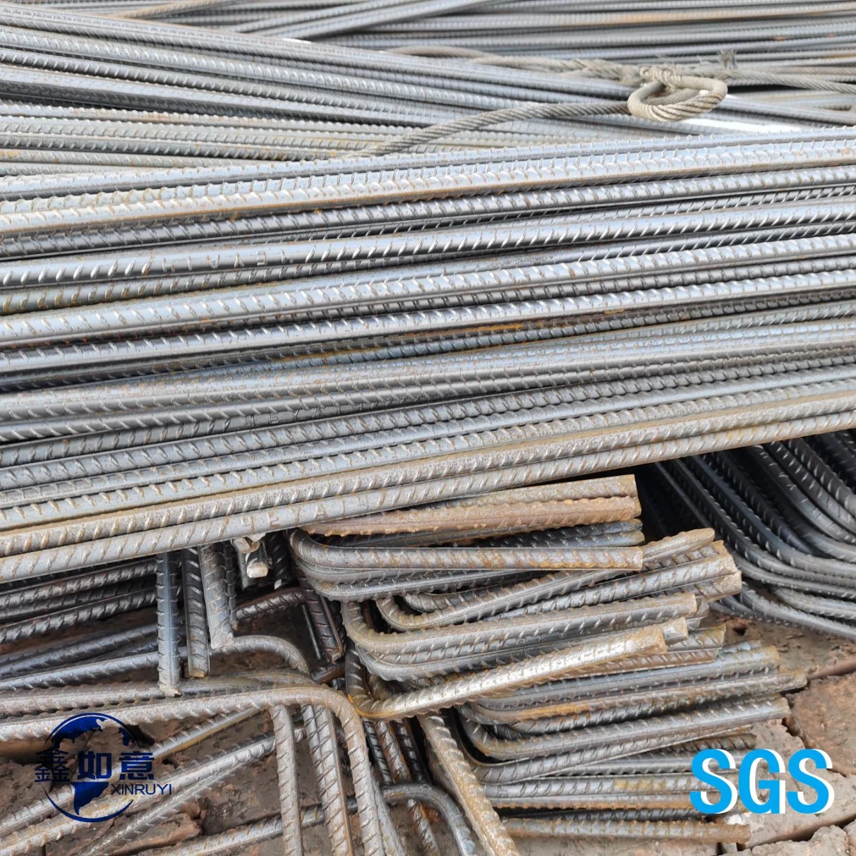 Carbon Steel Rebar Screw Thread Steel Rebar Deformed Steel Bar Construction Use