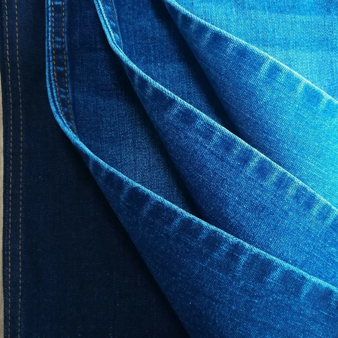 Tejido denim de hilo Sorbtek Unifi de algodón de Poly Span