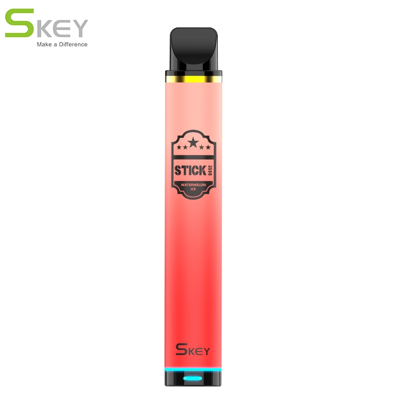 Skey Stick 3500puffs 10,5ml bobine en maille jetable électronique ecigarette Vape Périphérique stylet