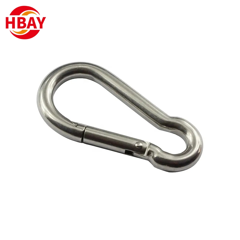 DIN5299e Stainless Steel 316 Spring Snap Carabiner Hook