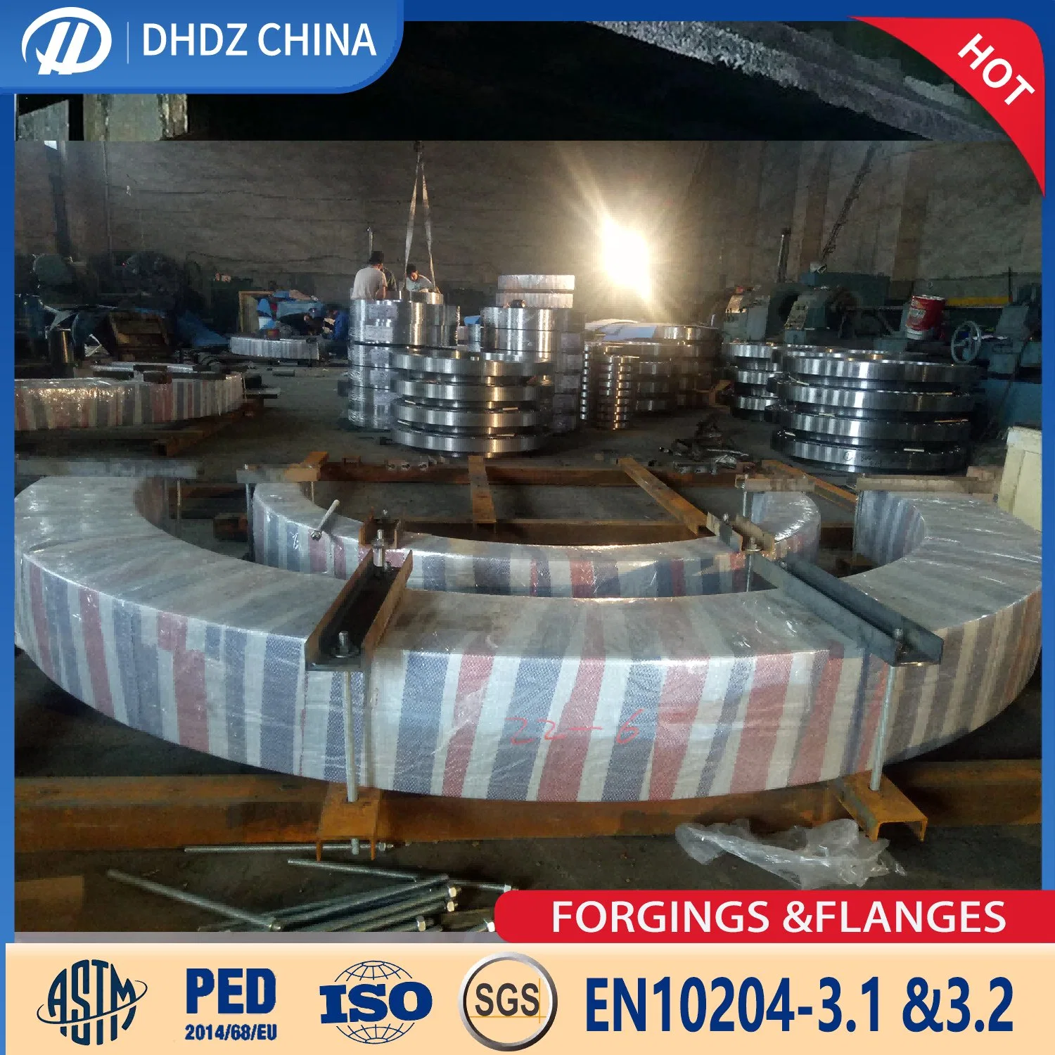 Heavy Duty Hot Forging Parts Open Forging Parts for Machines