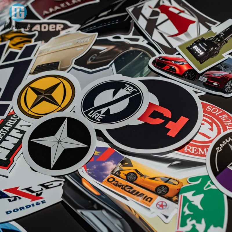 PVC Material Sticker Customized Decoration Sticker -- Over 25 Year History