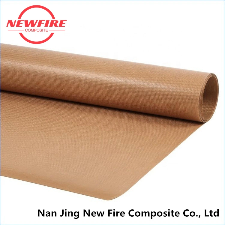 Bespoke 0.15-1.05mm PTFE Fiberglass Cloth Non Stick Coated Glass Fibre Fabric Manufacturer