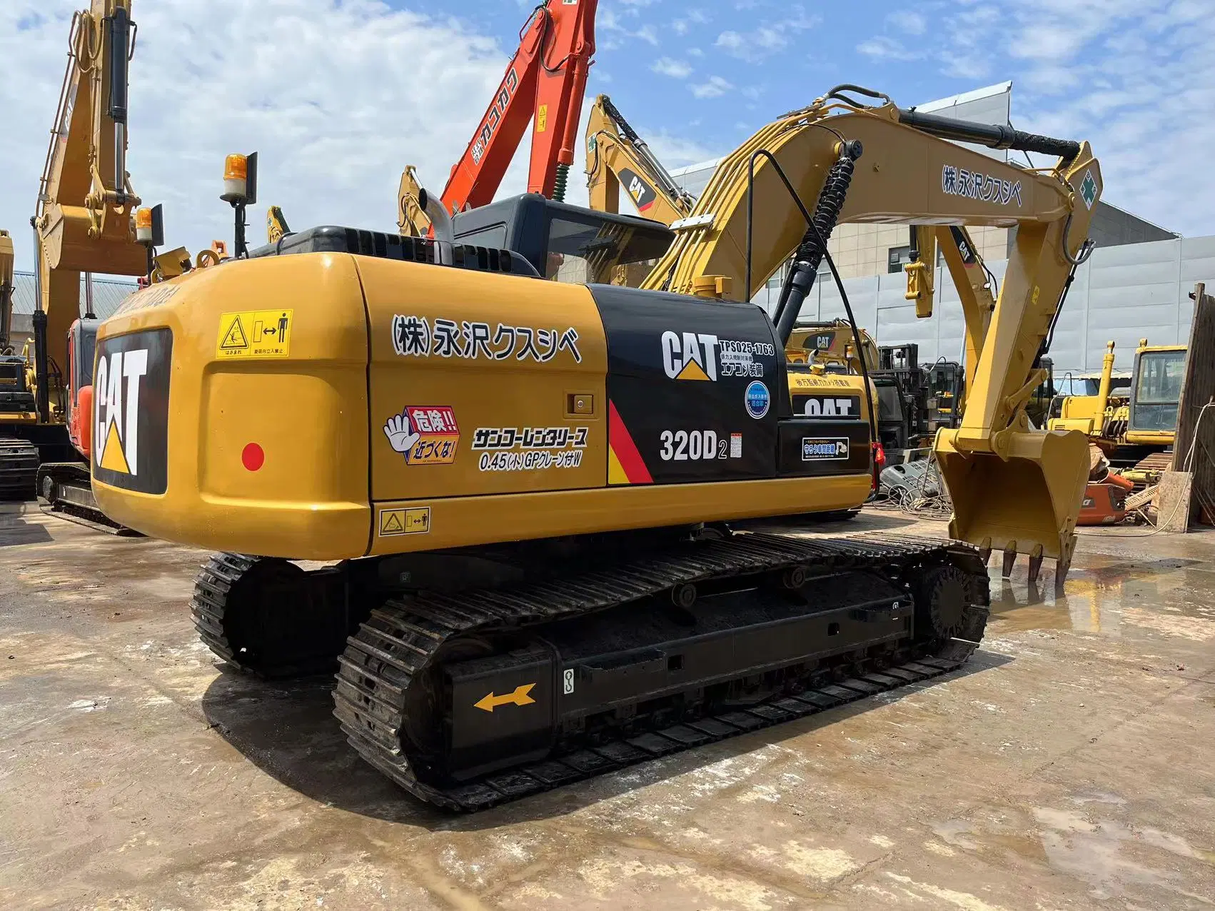 2017 Año Gato 20t Excavadora Caterpilar 320d Excavadora de Orugas