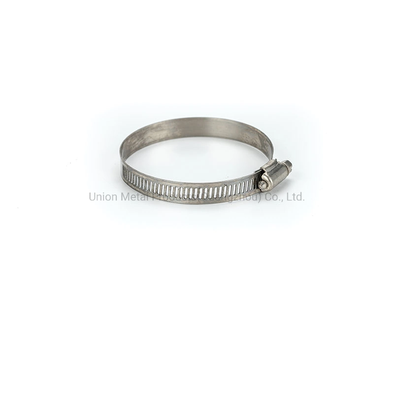 SS304 One-Bolt Superior Clamp Plated Steel Heavy Duty Hose Clamp