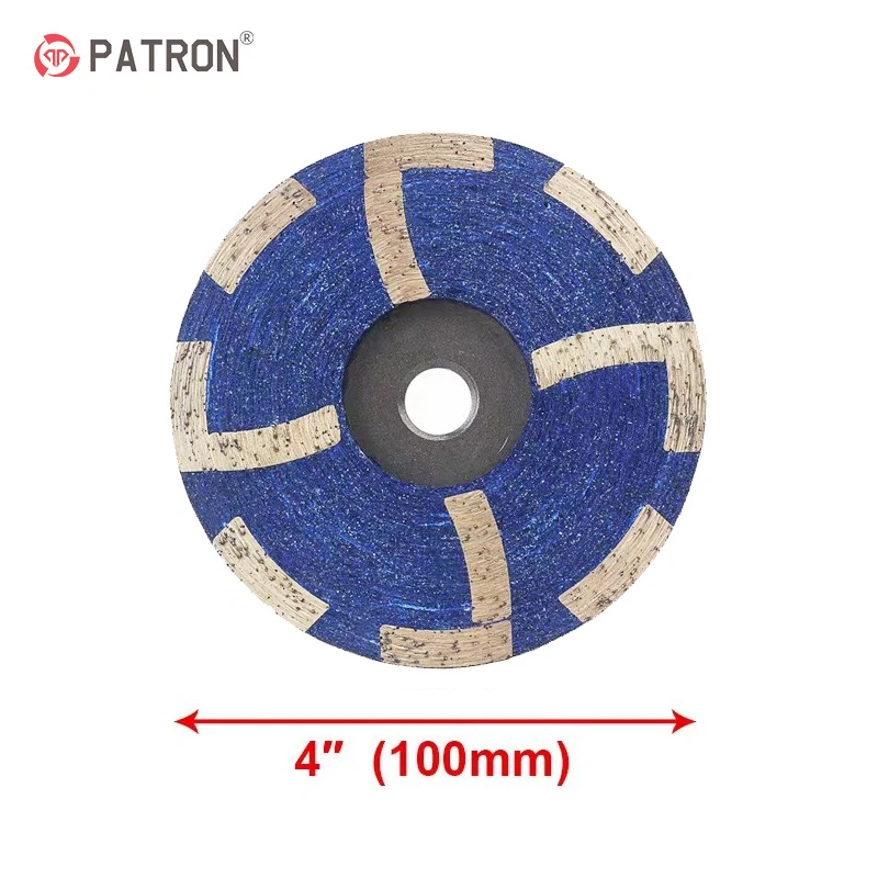 Segmented Double Row Concrete Diamond Grinding Cup Wheel