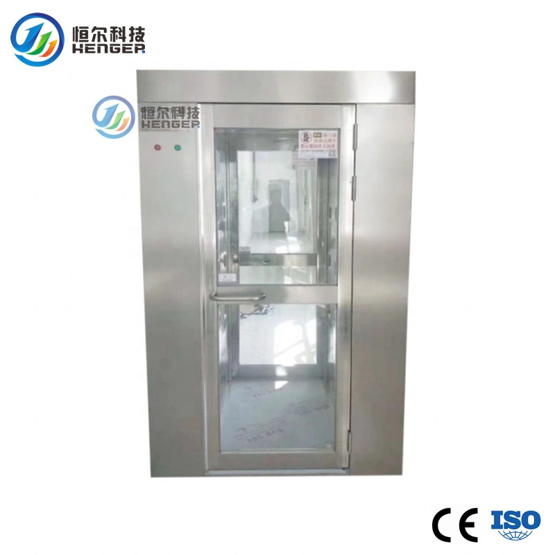 Dust Free Industrial Stainless Steel Cleanroom Air Shower Room with Jet Cleaning