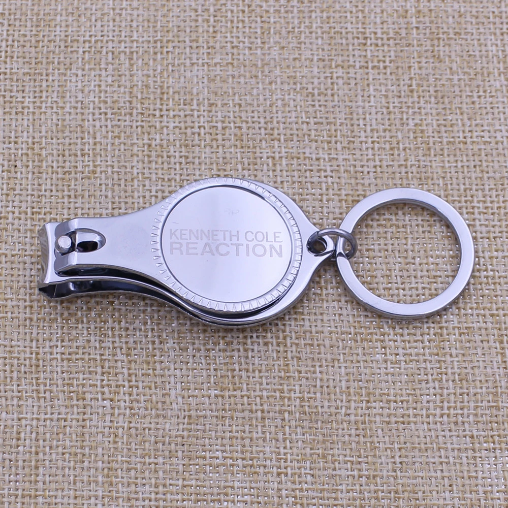 Promotional Gifts Custom Nail Clipper with Bottle Opener Keychain