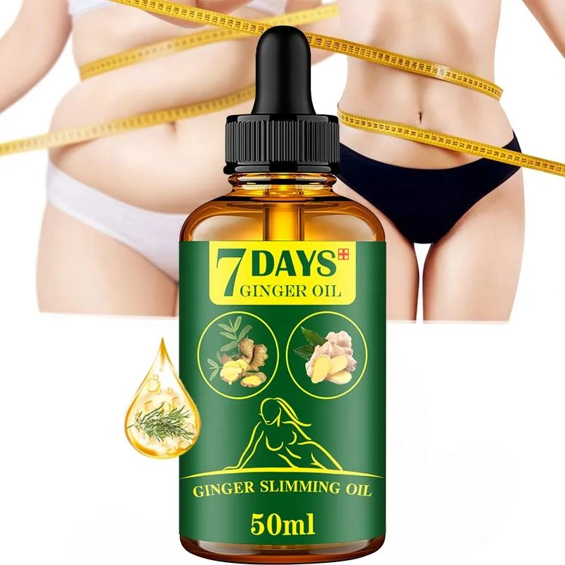 Natural Plant Extract Body Fat Burning Anti Cellulite Slimming Massage Oil