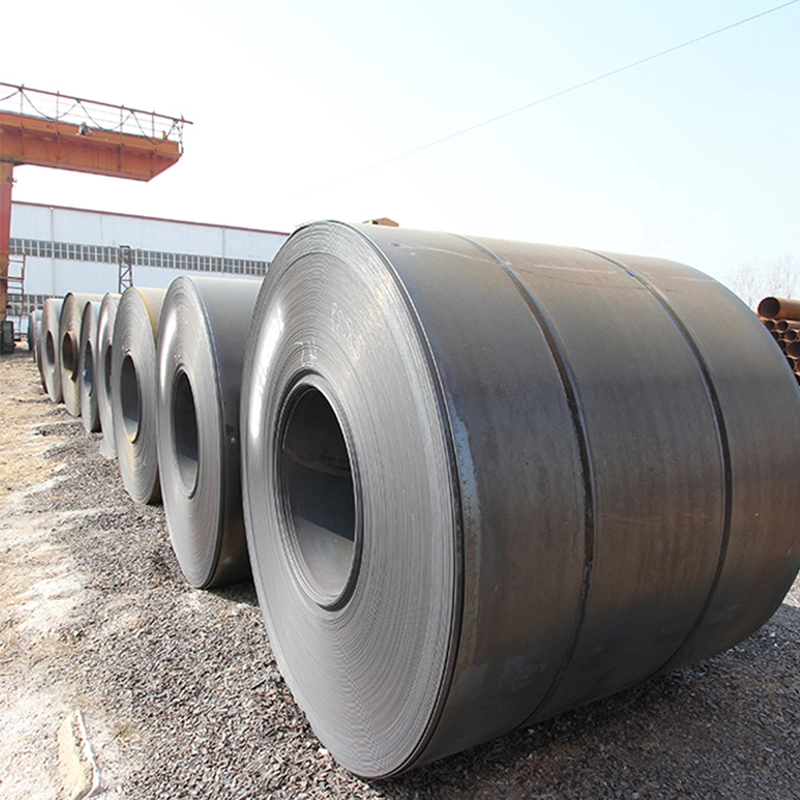 Q235B S355jr A36 DC01 Cold Rolled Hot Rolled Carbon Steel Round Coil Rolls