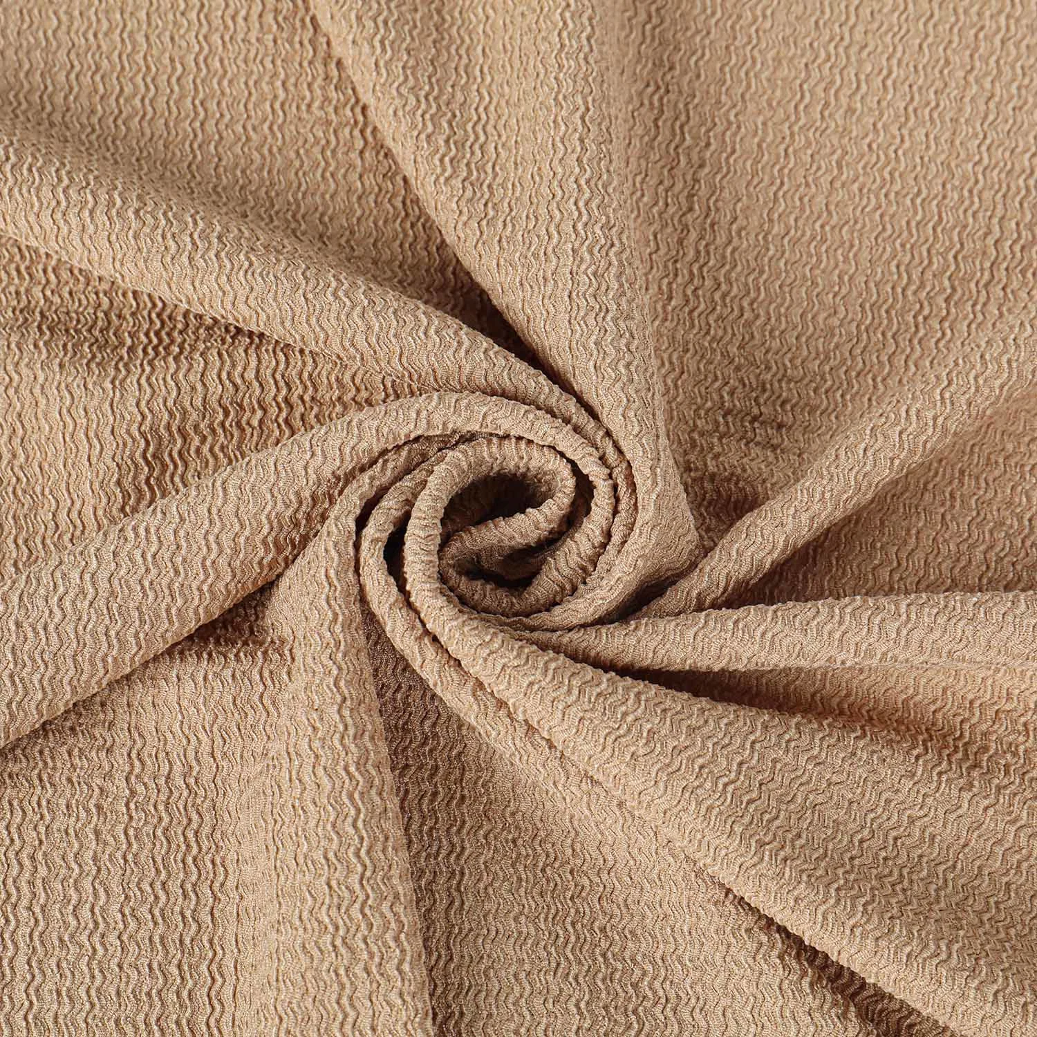 97%Polyester 3%Spandex Fabric Warp Knitted Crepe