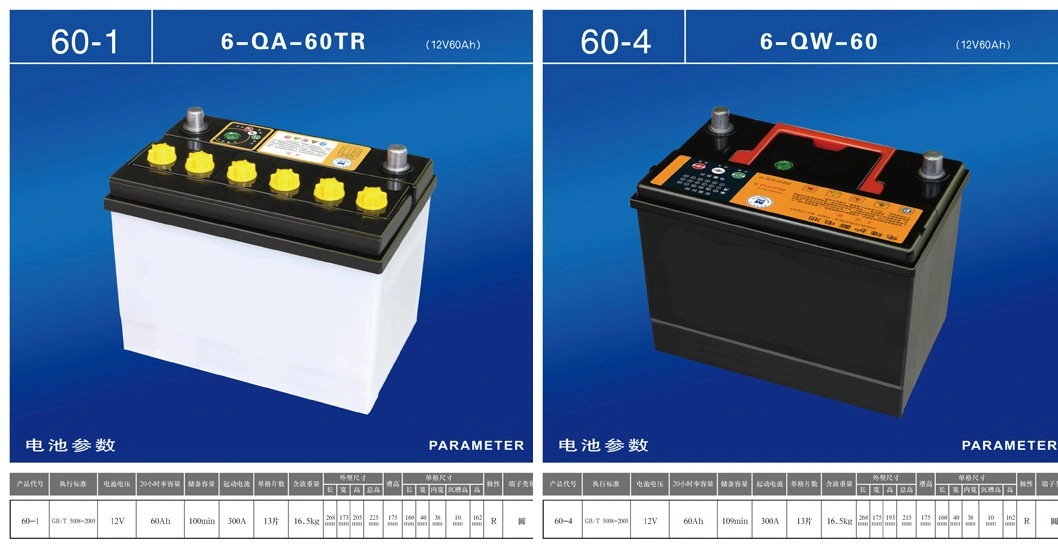 Nuevo diseño DC/Mf baterías de coche 12V135AH