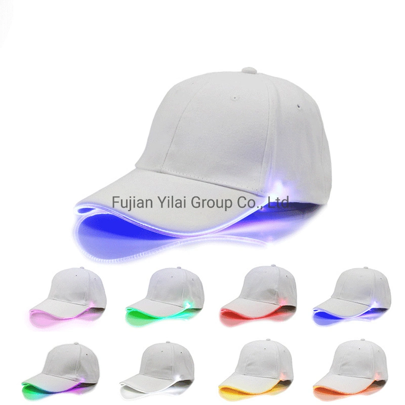 Fashion Unisex LED Baseball Hat Christmas Halloween Party Kids Gifts EL Cap Glow Light LED Cap