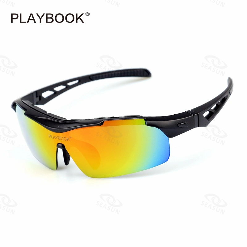 Polarized Sunglasses 5 Lens MTB Bike Bicycle Sports Eyewear Cycling Glasses
