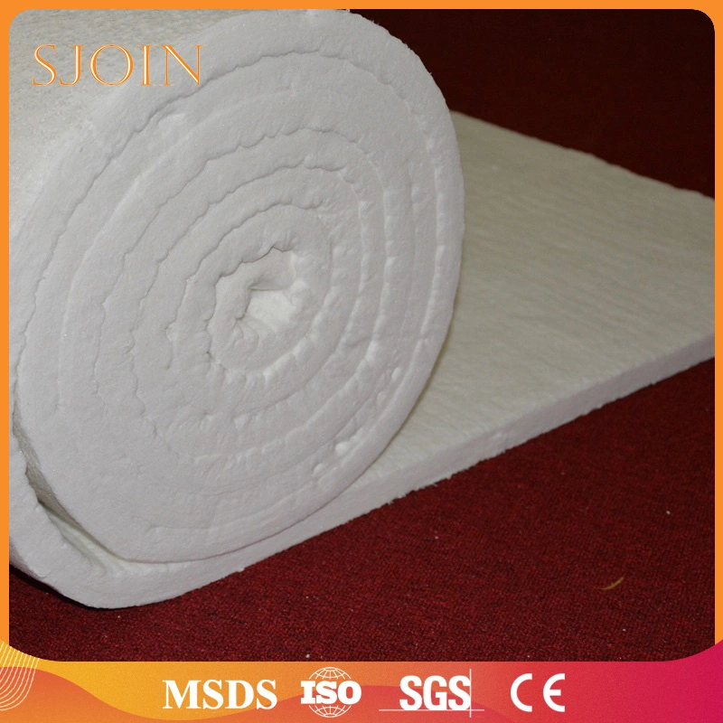 Factory Price 1260 Degree Refractory Alumina Silicate Needle Ceramic Fiber Insulation Blanket Thermawrap Insulation Thermal Insulation Material