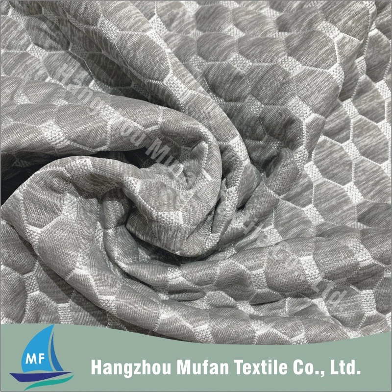 Hochwertige Polyester Jacquard gestrickt Kühlung Touch Stoff für Matratze Ticking (MFD-151-4)