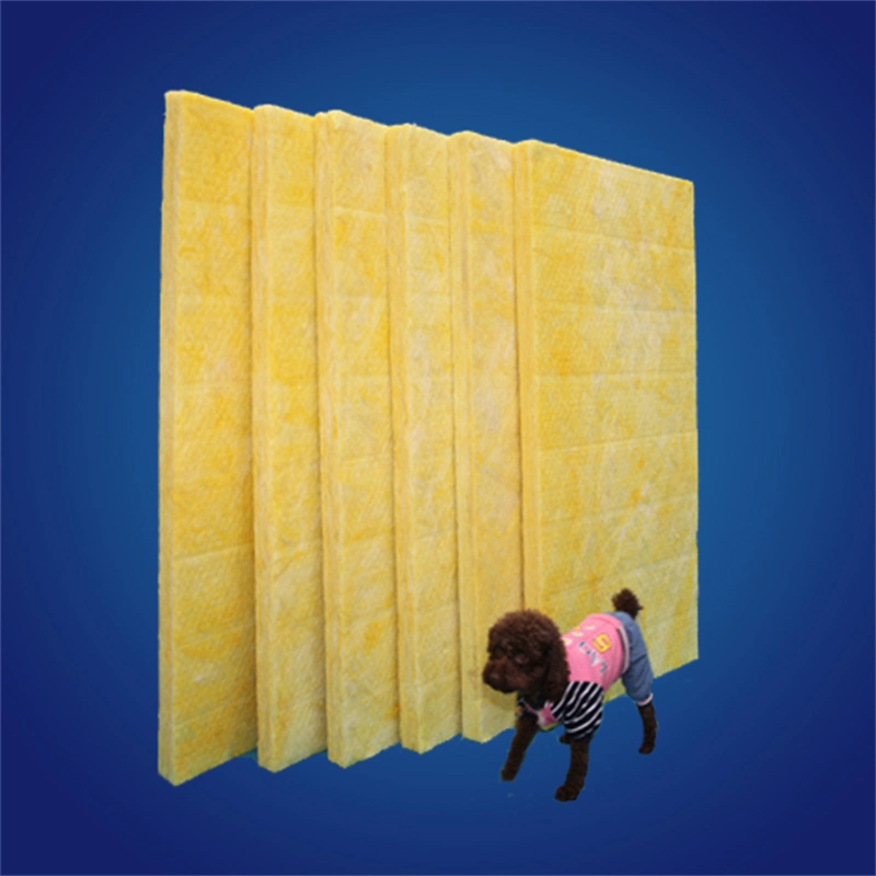 Low Moisture Absorption Glasswool Acoustic Panels Glasswool Insulation Board