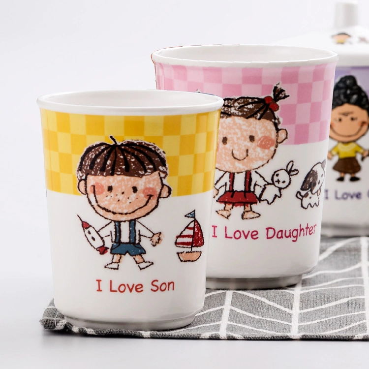 Mug à motif tasse en mélamine de famille personnalisé