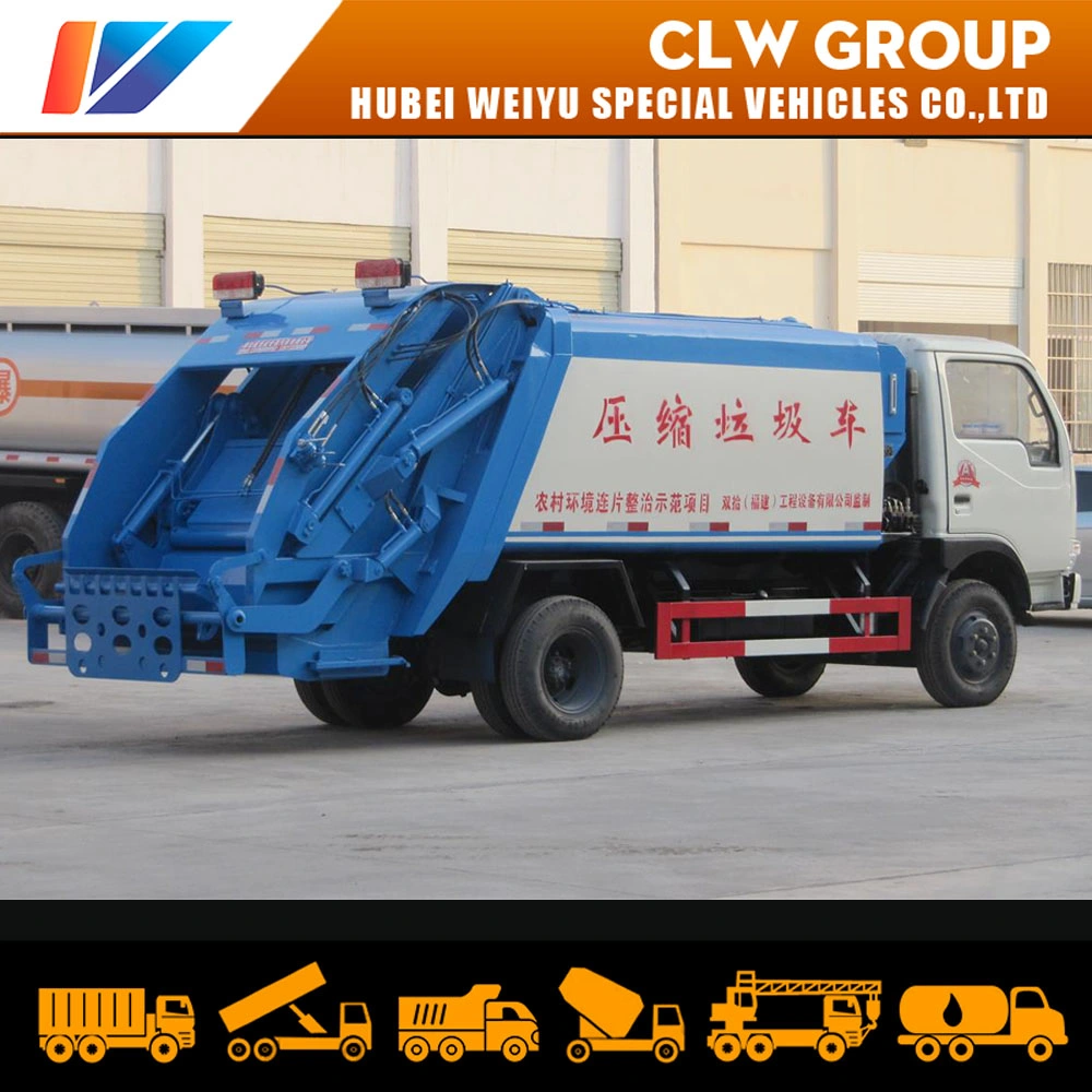 Waste Treatment Refuse Collection Vehicle Dongfeng Self-Loading Garbage Truck