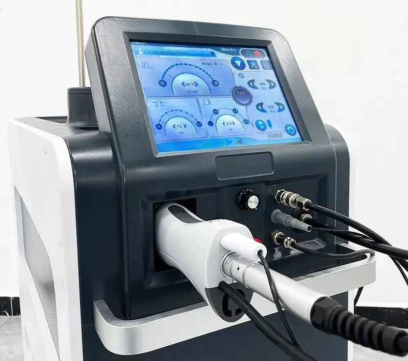 OW-G4 Alex laser 755nm Alexandrite 1064nm ND YAG avec azote Laser à fibres de refroidissement pour utilisation en salon élimination permanente des cheveux Laser