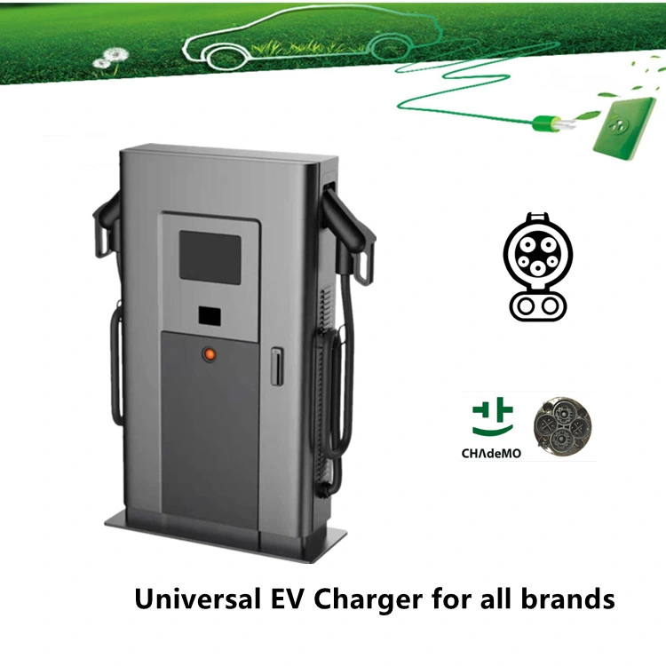 Nueva Energía 60kW Fast 2 Plug OCPP WiFi USA CCS1 CCS2 batería del cargador de EV auto