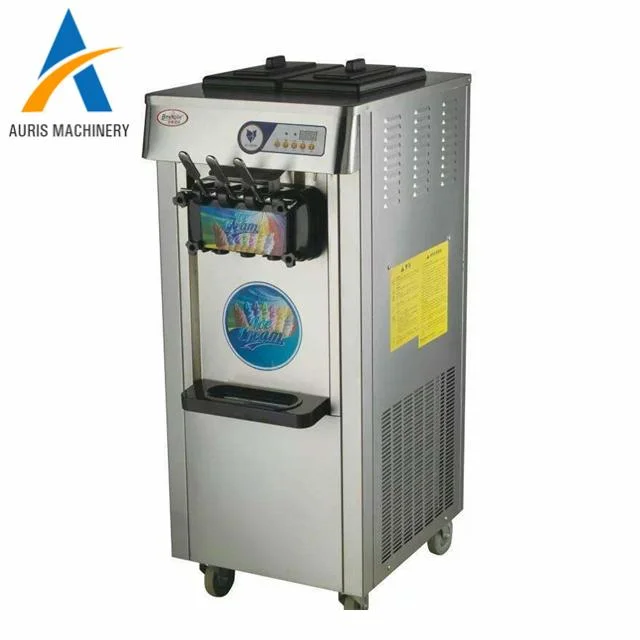 Différentes saveurs peuvent être choisies Rainbow Gelato faire de la glace machine Machine à café automatique à la crème machine à glace