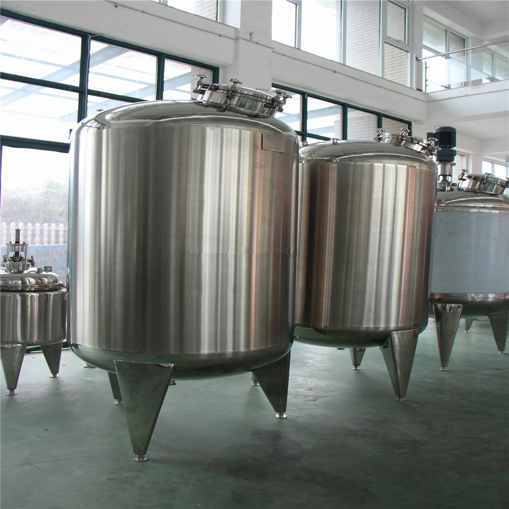 Design and Produce Large Scale Stainless Steel Liquid Storage Reaction Tank