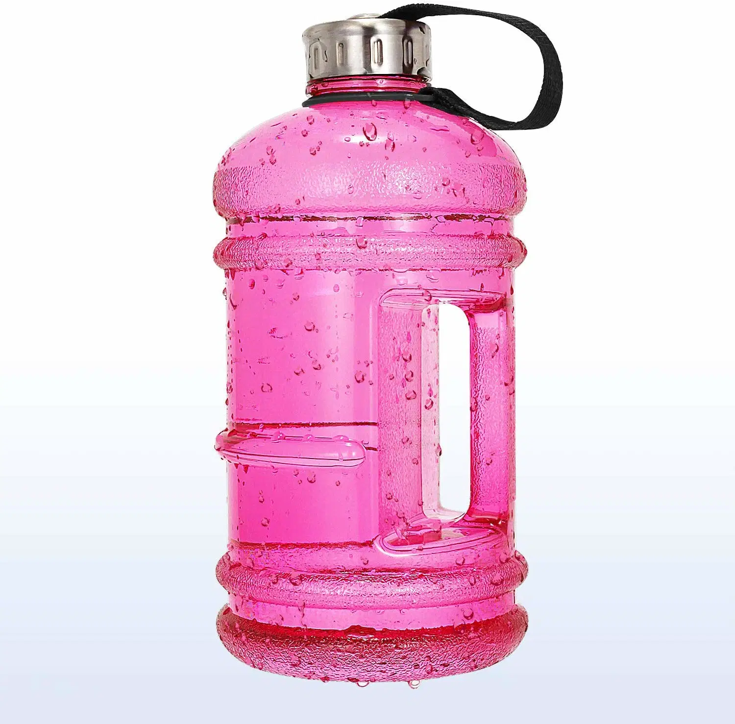 2,2l große Wasserflasche große Kapazität BPA frei auslaufsichere Hälfte Gallon Sport Wasserflasche für Fitness Fitness Athletic Fahrrad Camping