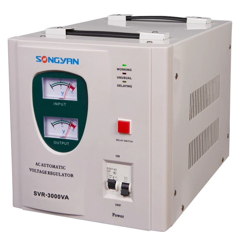 Single Phase 2kVA 3kVA SVR High Efficiency AC Automatic Voltage Regulators/Stabilizers for Sale