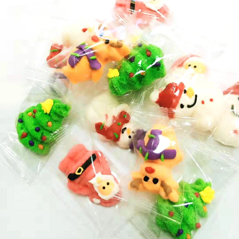 Children's Lovely Joke Marshmallow Lollipop Candy for Christmas