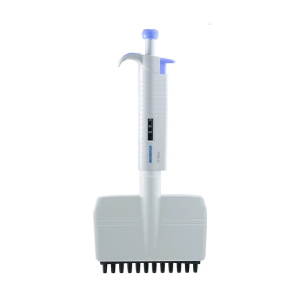 Biobase China 8 Channels Manual Adjustable Autoclavable Pipette