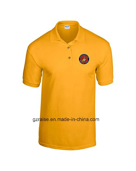 China Factory Made Cotton OEM Golf Polo Shirt with Embroidery Logo