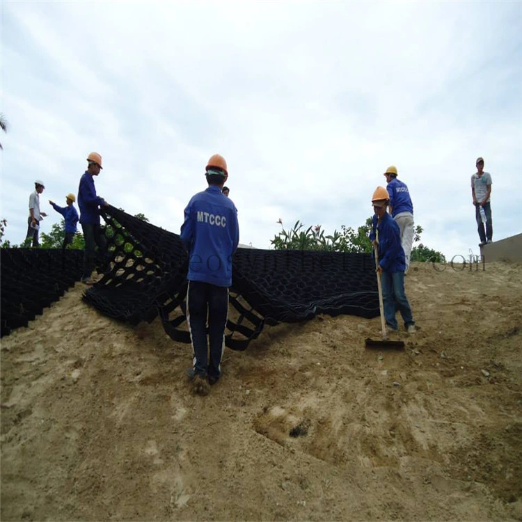 HDPE Geocell for Slope and Road Construction