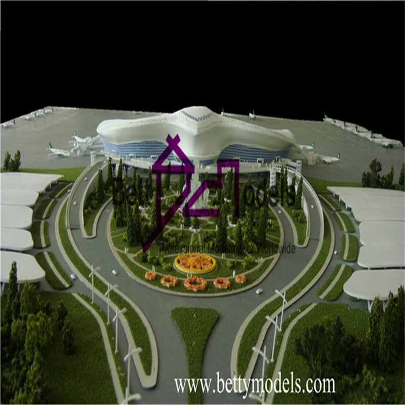 Customize Architectural Airport Scale Model with Sectioned Details (BM-0527)