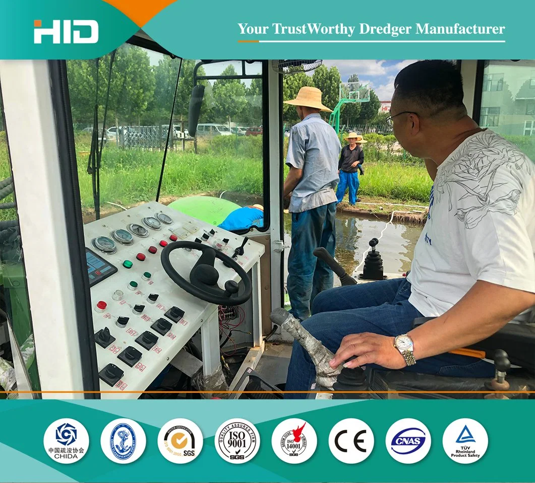 HID Clay Emperor Amphibious Multipurpose Machine for Preventing Floods/Cleaning Industrial Ponds/Dredging/Sand Washing