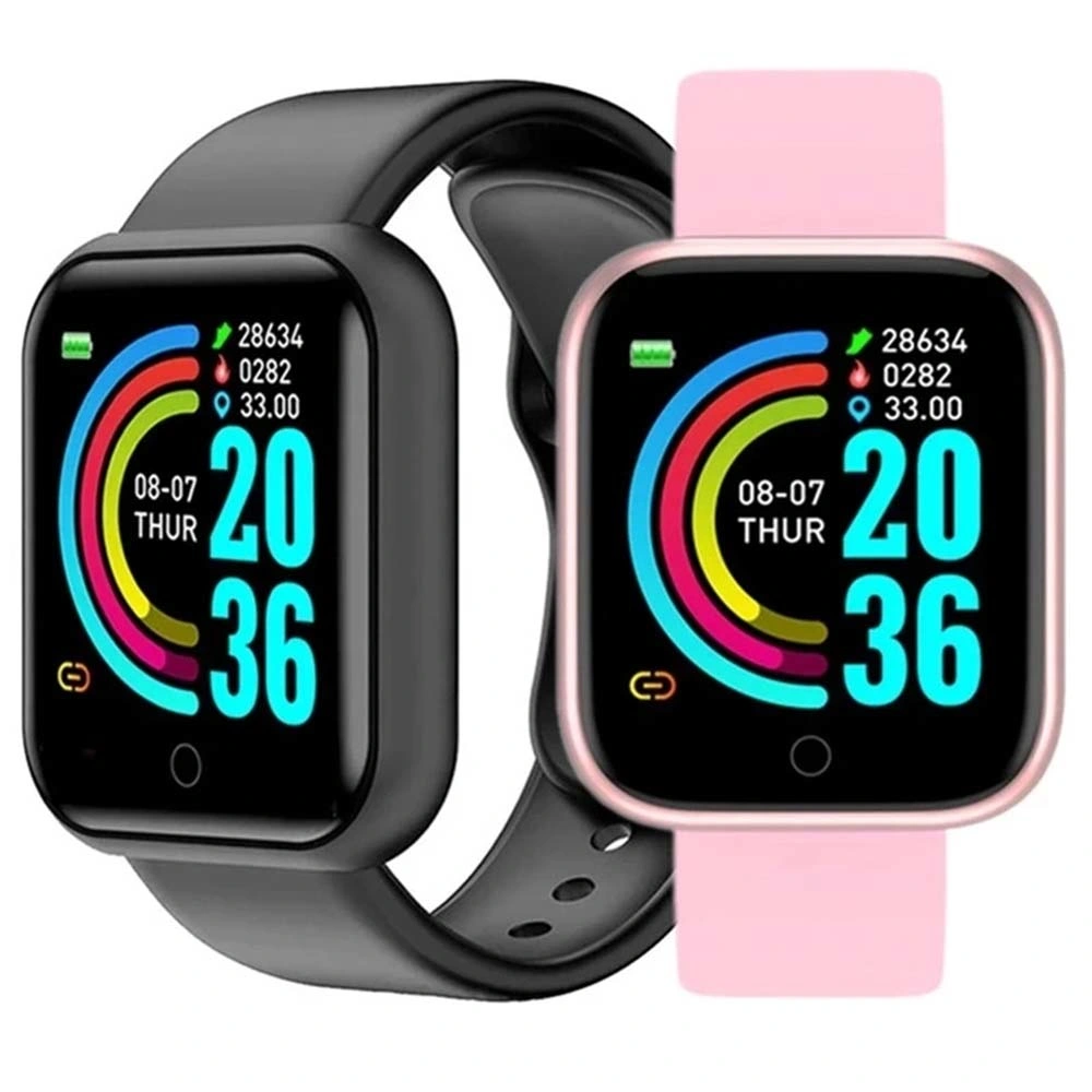 D20 Y68 Smartband Reloj Fitness Inteligente Smartwatch Pulseira bracelete de Relógio inteligente