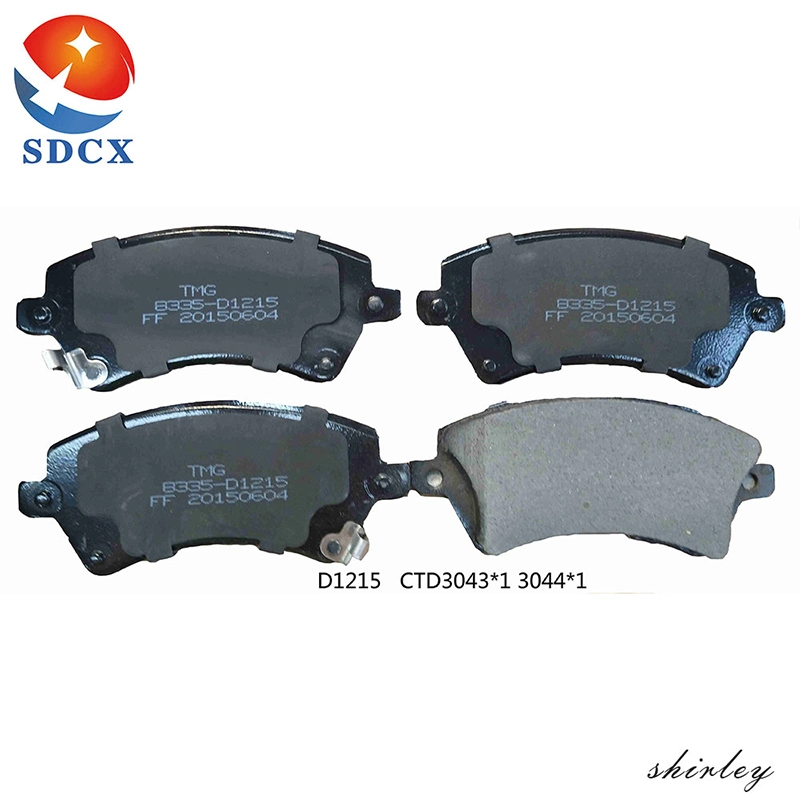 Sdcx D1215-8335 / Gdb3288 / 04465-02061 / 04465-02130 Auto Chinese Front Brake Pad Factory Wholesale Disc Brake for Cars