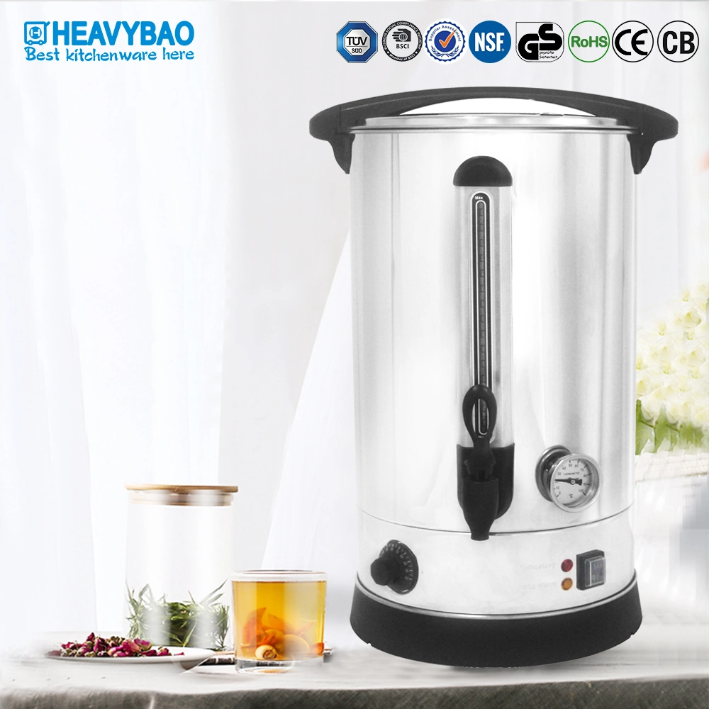 Heavybao Temperature Display Stainless Steel Drinking Water Element Tea Urn