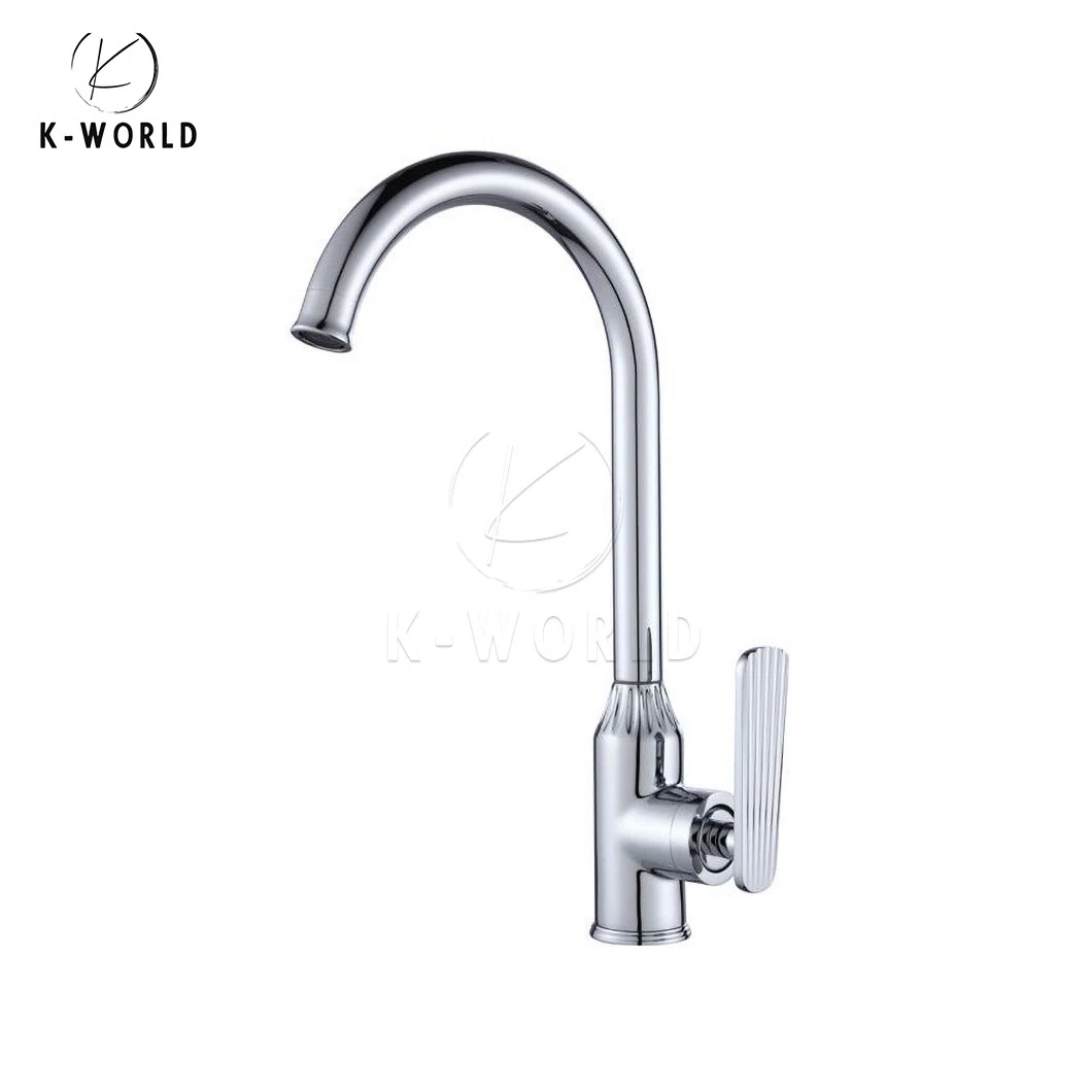 K-World Two Handle Kitchen Faucet Factory High-Quality Wall Mounted Stainless Steel Kitchen Faucet China Low Flow Kitchen Sink with Waterfall Faucet